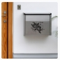 Preview: Hibiskus Blumen Briefkasten Aufkleber Auto Sticker Autoaufkleber Tattoo B004