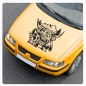 Preview: Auto Aufkleber Schottisches Hochlandrind Highland Rind Cattle Kyloe  Sticker Autoaufkleber A4218