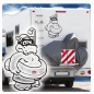 Preview: Hippo Nilpferd Taucher Urlaub Schwimmring Wohnmobil Aufkleber Wohnwagen Sticker WoMo316