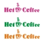 Preview: Wandtattoo Hot Coffee Wandaufkleber Küche Kaffee W028