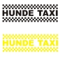 Preview: Auto Aufkleber Hunde Taxi Autoaufkleber Sticker A4091