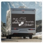 Preview: Chillkröte - Urlaub - Ihr seid zwar schneller- aber wir haben Urlaub - Wohnmobil Aufkleber Wohnwagen Sticker Caravan WoMo017