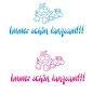 Preview: Wohnmobil Aufkleber Immer schön langsam Turtle Wohnwagen Sticker WoMo Caravan WoMo012