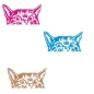 Preview: neugierige Katze Kater Wandtattoo Wandaufkleber W406