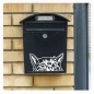 Preview: Briefkastenaufkleber Katze Kätzchen Sticker Aufkleber Sticker B008