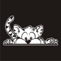 Preview: Autoaufkleber Katze Cat Kitty Kätzchen Pfoten Sticker A1239