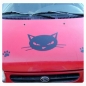 Preview: Katze Katzen Kitty Rockabilly Autoaufkleber Aufkleber Sticker A017