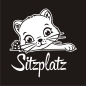 Preview: Sitzplatz WC Deckel Katze Aufkleber Wandtattoo Bad Toilettendeckel Klo TDA040