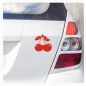 Preview: Kirschen Cherry Rockabilly Auto Aufkleber Autoaufkleber Sticker A1234