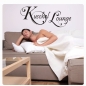 Preview: Kuschel Lounge Wandtattoo Wandaufkleber W1578