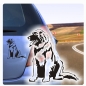 Preview: Hundeaufkleber Leonberger Autoaufkleber Aufkleber Sticker A369