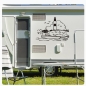 Preview: Leuchtturm Sylt Sticker Aufkleber Autoaufkleber WoMo Maritim WoMo007