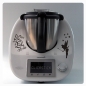 Preview: Hier wird mit Liebe gekocht! Elfe Fee Aufkleber Sticker f. Thermomix TM5 6 TH966