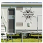 Preview: Kompass Rose Compass Meerverliebt Wohnmobil Aufkleber Wohnwagen Caravan Wohnwagen Sticker WoMo173