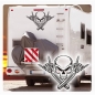 Preview: Skull Metal Hands Bones Rock´n´Roll Wohnmobil Aufkleber Wohnwagen Sticker WoMo088