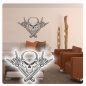 Preview: Skull Metal Hands Bones Rock´n´Roll Wandtattoo Walltattoo Wandaufkleber W227