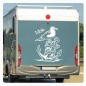 Preview: Wohnmobil Aufkleber Möwe Anker Tau Meer Moin Caravan Sticker WoMo459