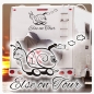 Preview: Name on Tour Schnecke Schneckenhaus Wohnmobil Aufkleber Wohnwagen Sticker Caravan WoM163