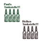 Preview: Name Tankstelle Bier Kühlschrankaufkleber Aufkleber Sticker Dekor Wandtattoo K033