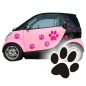 Preview: Pfoten SET Katzen Autoaufkleber Aufkleber Auto Sticker A1014