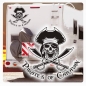 Preview: Pirates of Caravan Skull Pirat Wohnmobil Aufkleber Wohnwagen Sticker WoMo263