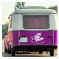 Preview: Platz da! Hexe im Anflug! Besen Wohnmobil Aufkleber Sticker Caravan Camping WoMo347