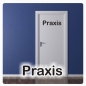Preview: Praxis Wandtattoo Türaufkleber Arzt Aufkleber Tür Sticker T016