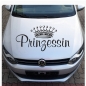Preview: Prinzessin Krone Tribal Auto Aufkleber Autoaufkleber Sticker A241
