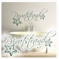 Preview: Wandtattoo Privatstrand Wandaufkleber Bad Strand WC Lounge W778