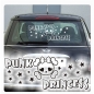 Preview: Punk Princess Skull Girl Rockabilly Sticker Auto Aufkleber Autoaufkleber A2086