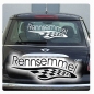 Preview: Racing Race Flag Rennsemmel Auto Aufkleber Autoaufkleber Sticker A2006