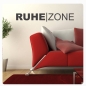 Preview: RUHEZONE Wandtattoo Wandaufkleber Wohnzimmer W040