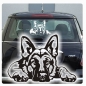 Preview: Schäferhund German Shepherd Autoaufkleber Sticker Auto Aufkleber A1741