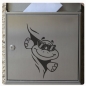 Preview: Briefkastenaufkleber Schildkröte cool schaut raus Aufkleber Sticker B023