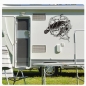 Preview: Seeschildkröte Schildkröte Steuerrad Wohnmobil Aufkleber Wohnwagen Caravan Wohnwagen Sticker WoMo274