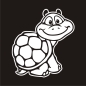 Preview: Schildkröte Turtle Auto Aufkleber Autoaufkleber Sticker  A1248ber Autoaufkleber Sticker  A1247