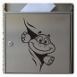 Preview: Briefkastenaufkleber Schildkröte schaut raus Aufkleber Sticker B024