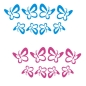 Preview: Fahrradaufkleber Schmetterlinge Butterflys Aufkleber Sticker SET F104