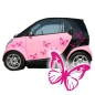 Preview: Schmetterling Butterfly SET Autoaufkleber Aufkleber Sticker A117