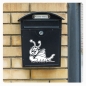 Preview: Briefkastenaufkleber Schnecke Aufkleber Sticker B007