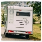 Preview: Schneller geht nicht! Wohnmobil Aufkleber Wohnwagen Caravan Turtle Schildkröte Sticker WoMo357