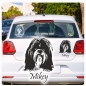 Preview: Shih Tzu Hundeaufkleber Autoaufkleber Auto Aufkleber Sticker A1129