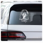 Preview: Shih Tzu Hundeaufkleber Autoaufkleber Auto Aufkleber Sticker A1129