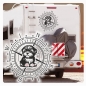 Preview: Wohnmobil Aufkleber Shih Tzu Kompass Wohnwagen Caravan Sticker WoMo498