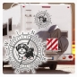 Preview: Wohnmobil Aufkleber Shih Tzu Kompass Wohnwagen Caravan Sticker WoMo499