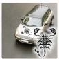 Preview: Skorpion Autoaufkleber Tribal Tattoo Scorpion Motorhauben Aufkleber Auto A4111