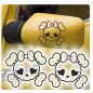 Preview: Skull Girl Totenkopf Auto Aufkleber Sticker Gothik Tattoo A4006