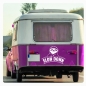 Preview: Wohnmobil Aufkleber Slow Down Faultier Caravan Sticker WoMo301
