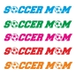 Preview: Soccer Mum Fussball Fußball Autoaufkleber Aufkleber Sticker A1145