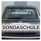 Preview: Sondaschule Auto Aufkleber Sticker Autoaufkleber A1016